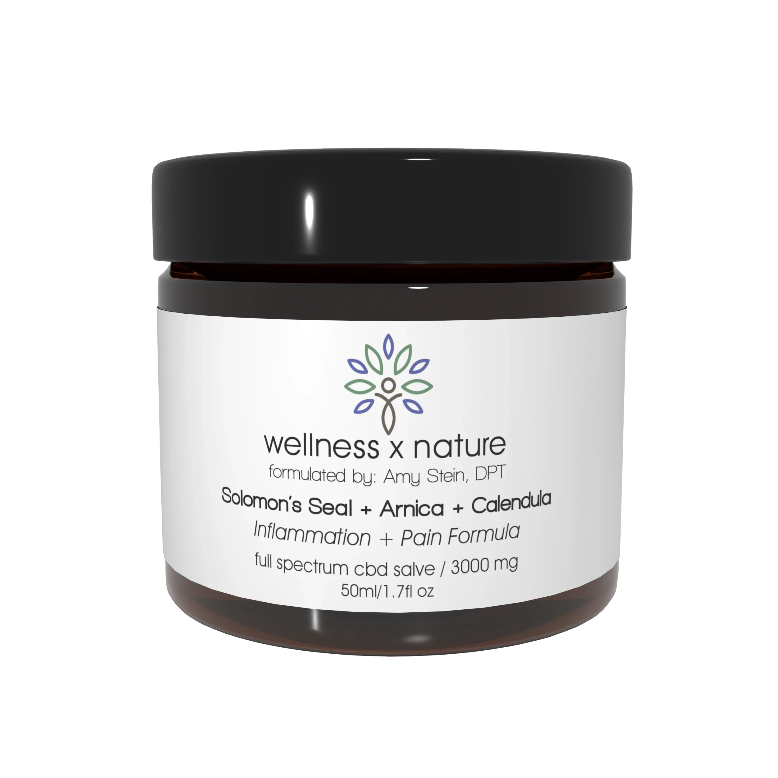 Regular Size 1oz Solomon's Seal + Arnica + Calendula Salve - Inflammation + Pain Formula - 1,800mg